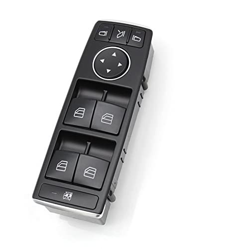 Fensterheber Schalter Taste Für Mercedes Für Benz ML GL GLE GLS Klasse W166 W292 1669054400 LHD RHD Electric Power Window Heber Control Switch Button (Color : Model B Driver Side) von Nonuin