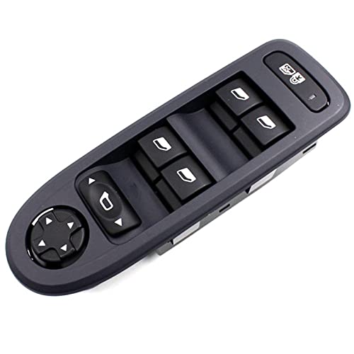 Fensterheber Schalter Taste Für Peugeot 308 2007-2012 5-türiger Fließheck-Wagen 96644915 Electric Master Power Door Window Heber Control Switch Button von Nonuin