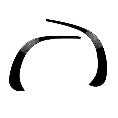 Nonuin Splitter Frontspoiler Für Mercedes Für Benz GLC X253 GLC260 GLC300 Auto Frontstoßstange Spoiler Air Vent Outlet ABS Trim Cover 2020 2021 (Farbe : Black) von Nonuin