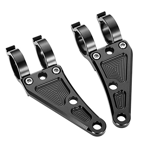 Vorderschreiberschild Universal-Gabelscheinwerferhalterung 30mm-55mm Einstellbare Scheinwerferhalterhalterung 35mm Gabelrohre Für Kawasaki Scheinwerfergitter Vorderschreiberschild Universal-Gabelscheinwerferhalterung 30mm-55mm Einstellbare Scheinwerferhalterhalterung 35mm Gabelrohre Für Kawasaki Scheinwerfergitter von Nonuine