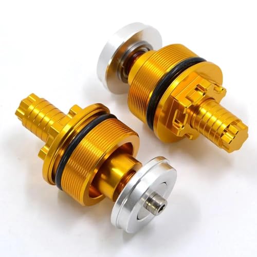 Nonuiny Motorraddämpfer Gabel-Vorspannungs-Einstellschraubenkappe Für Y&amaha YFZ R3 R25 MT07 FZ07 MT03 V-Star XVS650 V Star XVS1300 WR125(2) von Nonuiny