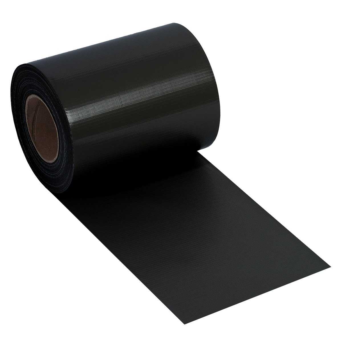 NOOR Zaunblende PVC "Basic" 19cm x 35 m anthrazitgrau RAL 7016 450 gr/m² inkl. 25 Klemmschienen von Noor