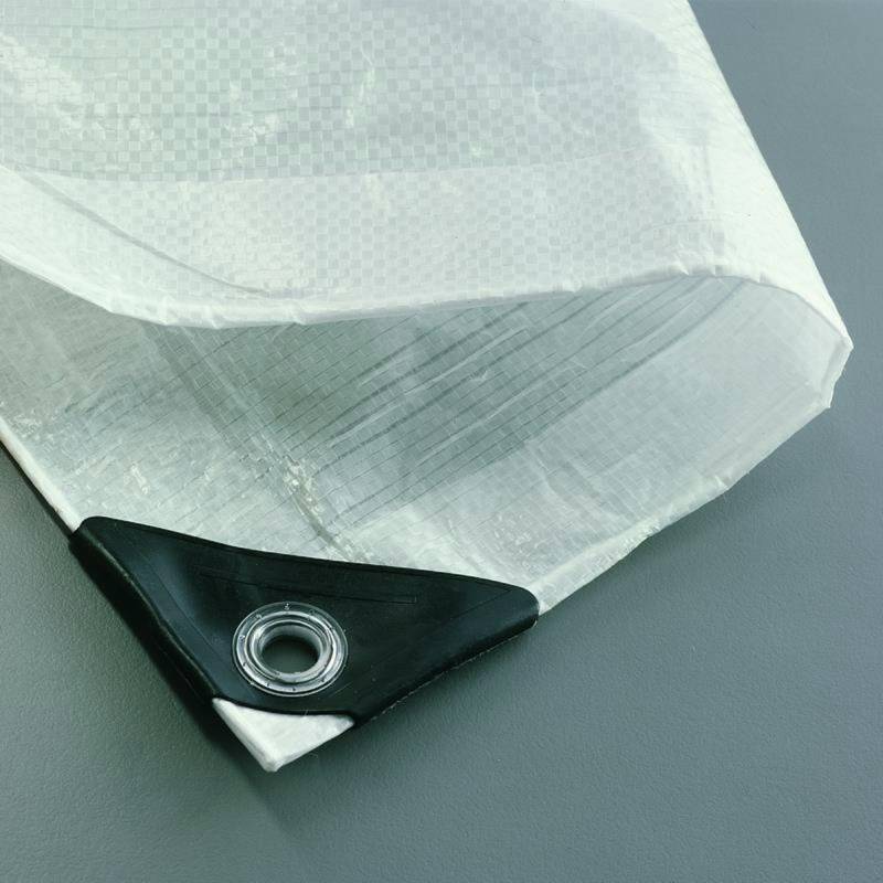 Noor Gewebeplane Hobby 120g/m² Weiß 4x5 m von Noor