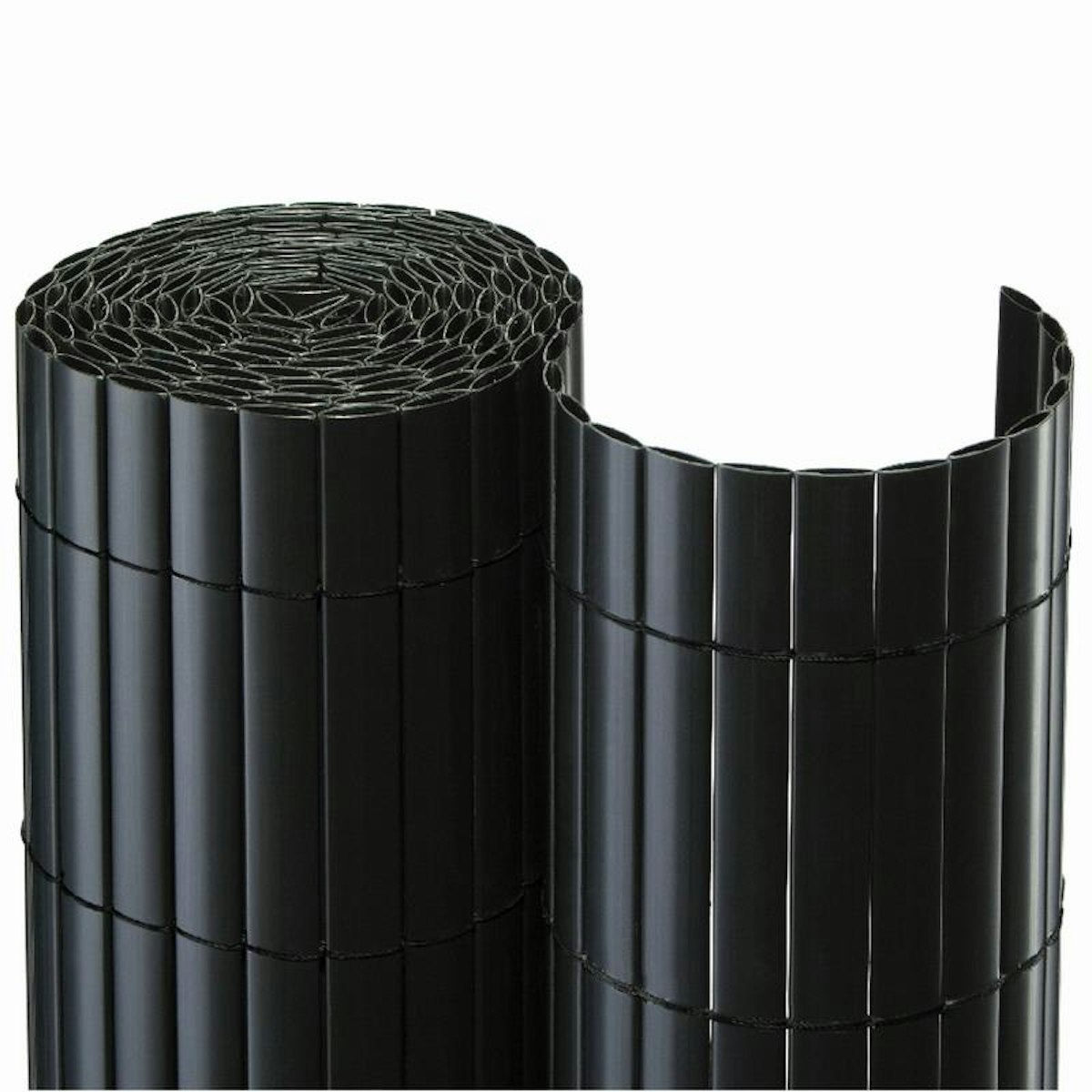 Noor PVC Sichtschutzmatte in verschiedenen Farben und Größen-anthrazit-2,00 m-3 m von Noor