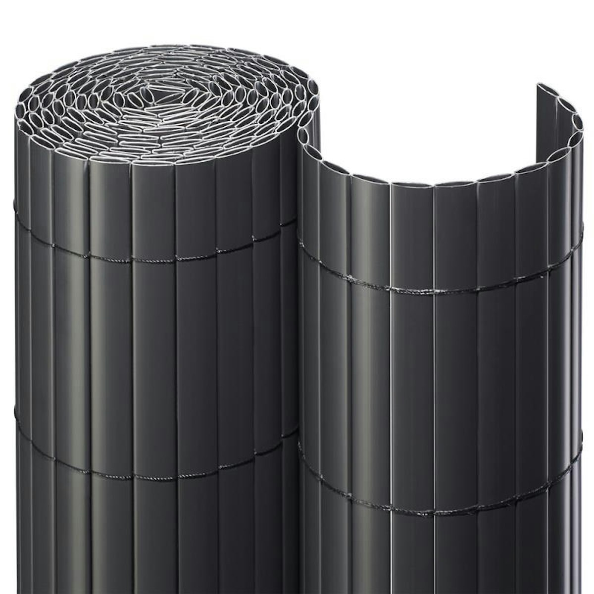 Noor PVC Sichtschutzmatte in verschiedenen Farben und Größen-anthrazit-3 m-1,60 m Noor PVC Sichtschutzmatte in verschiedenen Farben und Größen-anthrazit-3 m-1,60 m von Noor