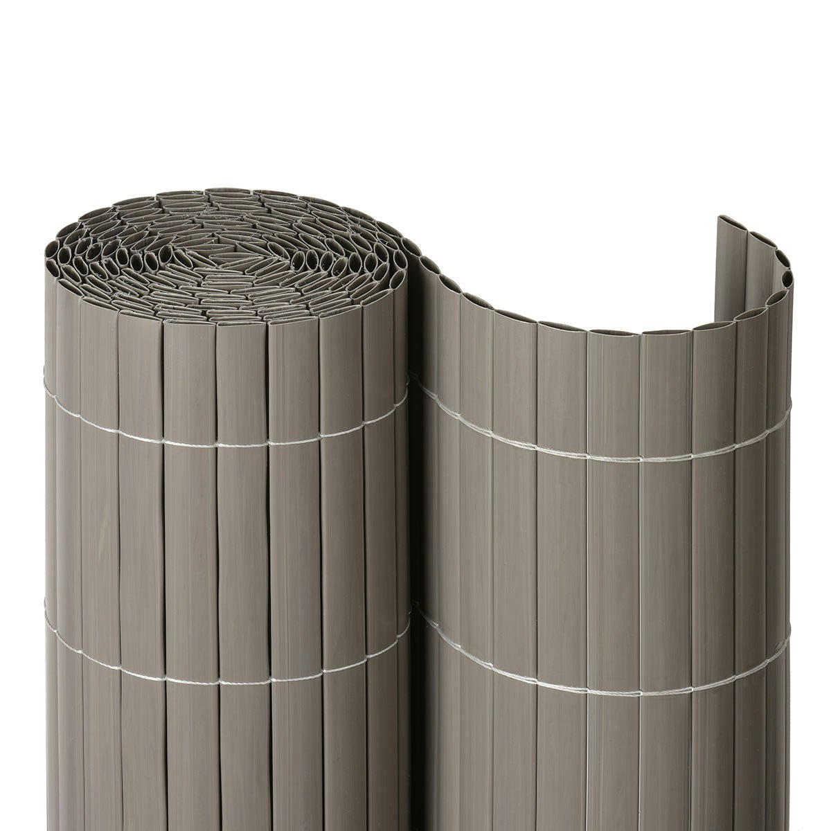Noor PVC Sichtschutzmatte in verschiedenen Farben und Größen-bambus-1,60 m-10 m von Noor
