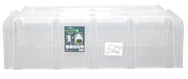 Noor Pflanztunnel Modul'o 40 105x39x30cm - mit Bewässerungs- und Lüftungssystem Noor Pflanztunnel Modul'o 40 105x39x30cm - mit Bewässerungs- und Lüftungssystem von Noor