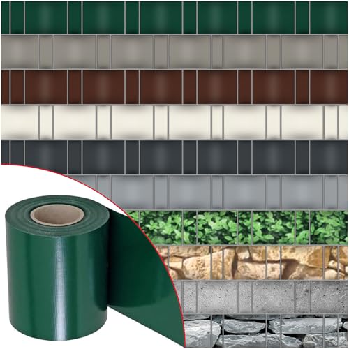 NOOR Zaunblende PVC Blickdicht 630 g/m2 Grün I 0,19 x 35 m I Der ideale Sichtschutz für Ihren Doppelstabmattenzaun I Sichtschutzstreifen in vielen Farben I Witterungsbeständig NOOR Zaunblende PVC Blickdicht 630 g/m2 Grün I 0,19 x 35 m I Der ideale Sichtschutz für Ihren Doppelstabmattenzaun I Sichtschutzstreifen in vielen Farben I Witterungsbeständig von NOOR