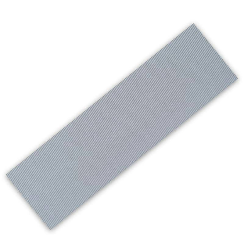 Noor Zaunblende PP Pro Extrastark 0,19 x 2,55 m hellgrau ~RAL 7040 1,5mm gerillt von Noor