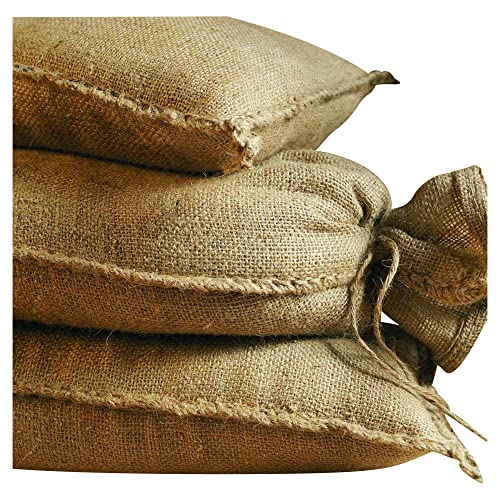 NOOR Sandsäcke Jute 20kg (30 x 60 cm) 10er Pack, unbefüllt I Idealer Hochwasserschutz I Stabile Säcke NOOR Sandsäcke Jute 20kg (30 x 60 cm) 10er Pack, unbefüllt I Idealer Hochwasserschutz I Stabile Säcke von NOOR