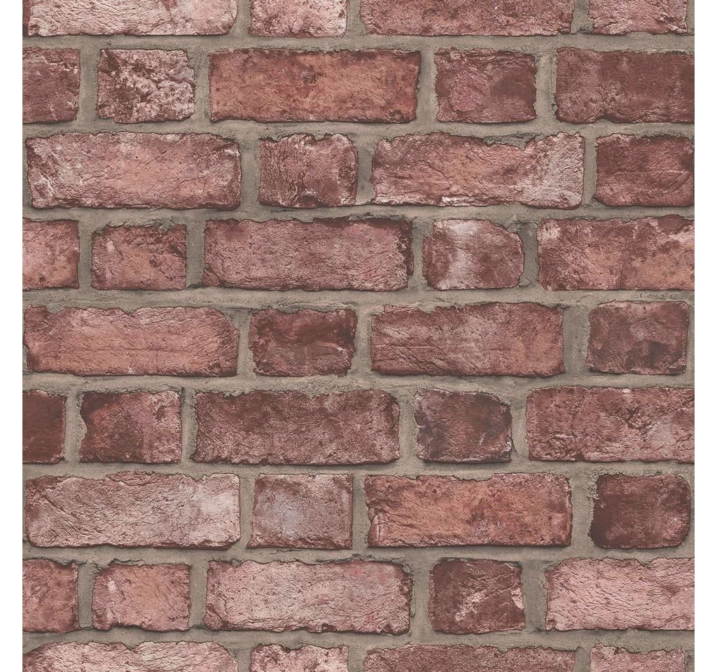 Noordwand Fototapete Homestyle Tapete Homestyle Brick Wall Rot, (1 St) von Noordwand