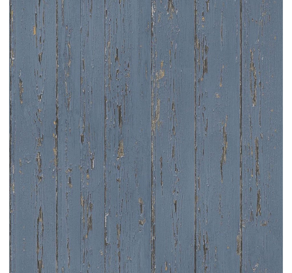 Noordwand Fototapete Homestyle Tapete Homestyle Old Wood Blau, (1 St) von Noordwand