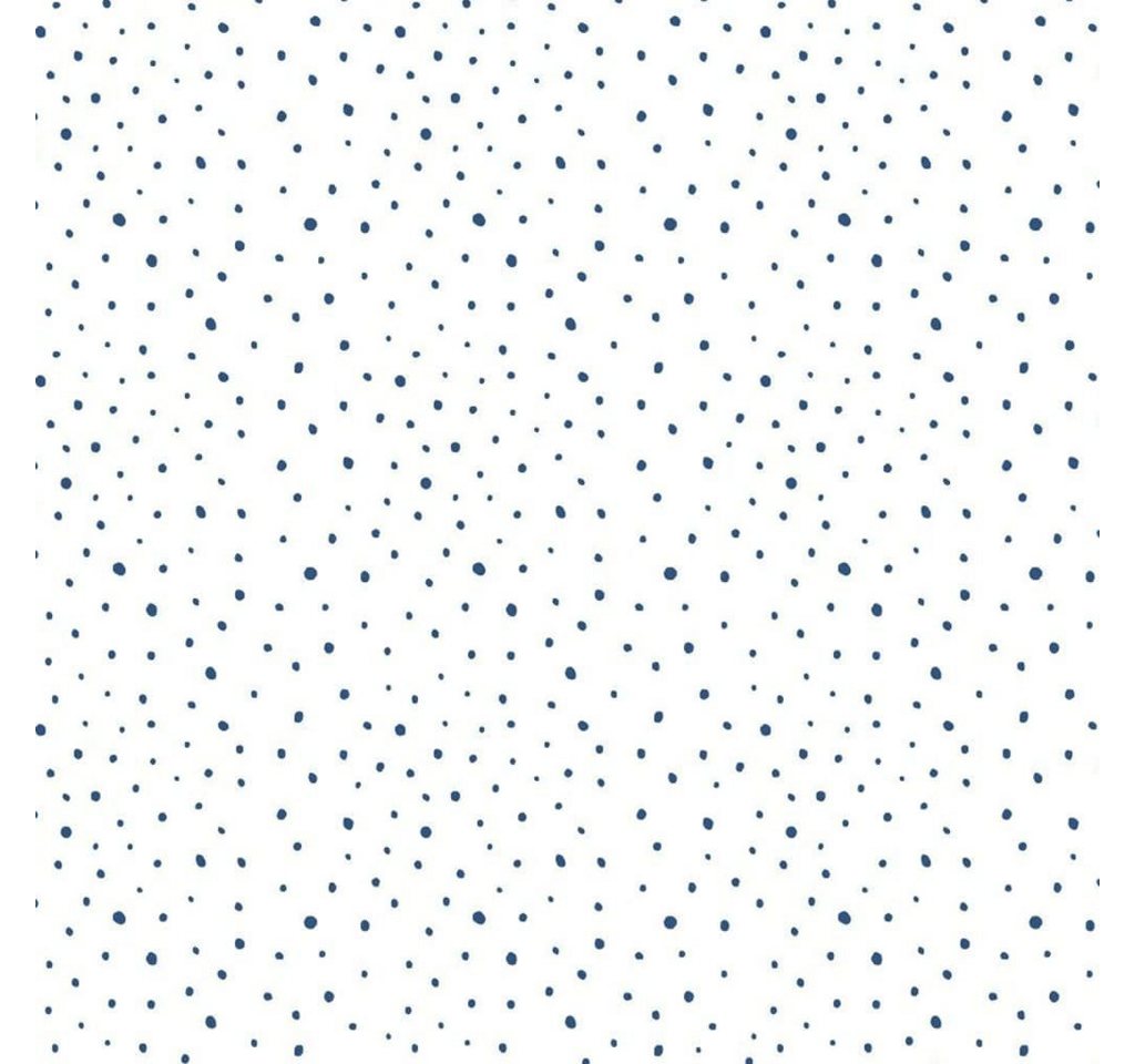 Noordwand Fototapete Tapete Mondo baby Confetti Dots Weiß, Blau und Beige, (1 St) von Noordwand