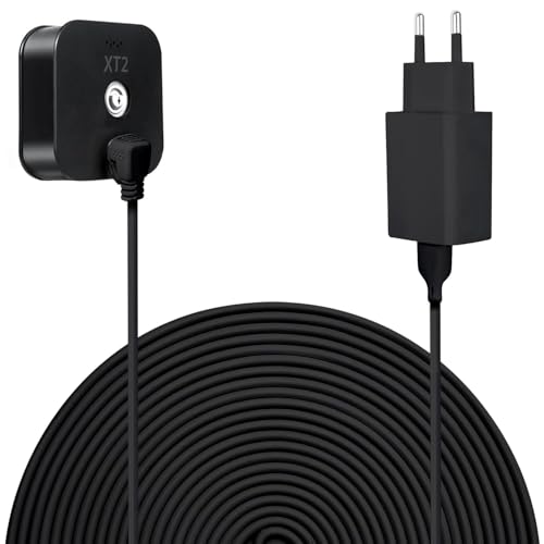 Nooukut 7M Blink XT XT2 Ladekabel mit Ladegerät für Blink Outdoor/Indoor (3. Generation) und Blink XT/XT2, wetterfester Netzstecker und Micro-USB-Ladekabe von Nooukut