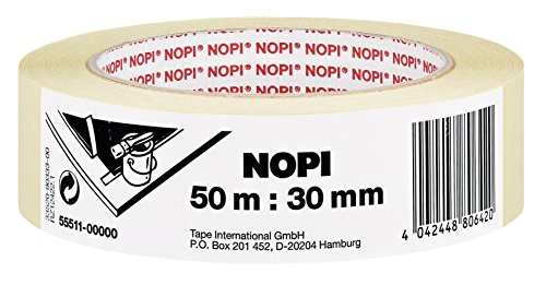 NOPI Maler-Krepp 2-er Turm, 2x 50 m, 30 mm NOPI Maler-Krepp 2-er Turm, 2x 50 m, 30 mm von tesa