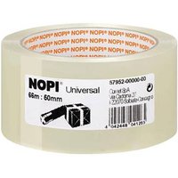 Nopi 57952 Packband Transparent (L x B) 66m x 50mm von Nopi