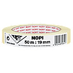 Nopi Kreppband 55510 19 mm x 50 m Beige von Nopi