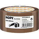 Nopi Verpackungsklebeband Classic 50 mm x 66 m Braun von Nopi