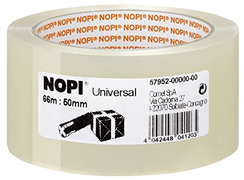 Packband 50mm 66m transp. NOPI 57952-00000 PP Universal VE=6 von Nopi