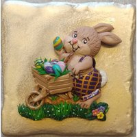 Osterbote, Ostern, Wandschmuck, Geschenk, Osterhase, Hase Osterbote, Ostern, Wandschmuck, Geschenk, Osterhase, Hase von NorbiKunst