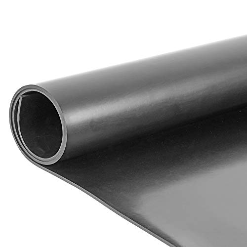 1m² Gummiplatte, Stärke: 5mm, 1,20m x 0,83m, NR/SBR von Nord-Industriegummi