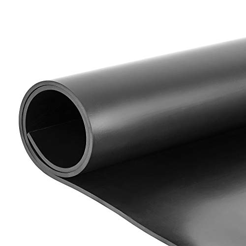 1m² Gummiplatte, Stärke: 6mm, 1,20m x 0,83m, NR/SBR von Nord-Industriegummi