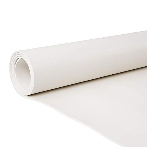 1m² Gummiplatte aus EPDM - 3 mm Stärke - 1,40 m x 0,72 m - Weiße Gummimatte geeignet für Lebensmittel nach FDA - Glatte Vollgummi Matte - ozon- und witterungsbeständig 1m² Gummiplatte aus EPDM - 3 mm Stärke - 1,40 m x 0,72 m - Weiße Gummimatte geeignet für Lebensmittel nach FDA - Glatte Vollgummi Matte - ozon- und witterungsbeständig von Nord-Industriegummi