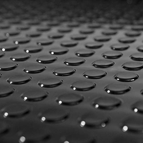 1m² Noppenmatte, 1,50m x 0,67m, Stärke: 4,5mm, Schwarz von Nord-Industriegummi