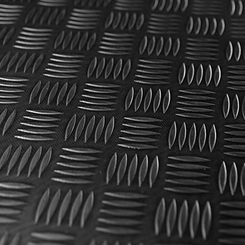 1m² Riffelblechgummimatte 1,60m x 0,63m, Stärke: 3mm, Premium Gummimatte von Nord-Industriegummi