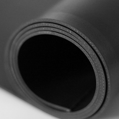 2m² Gummiplatte, Stärke: 2mm, 1,20m x 1,67m, NR/SBR, mit Einlage von Nord-Industriegummi