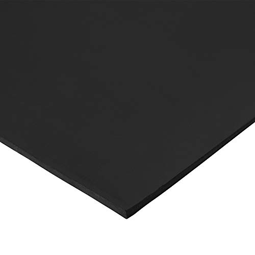 2m² Gummiplatte, Stärke: 5mm, 1,20m x 1,67m, NBR/SBR, Ölbeständig von Nord-Industriegummi