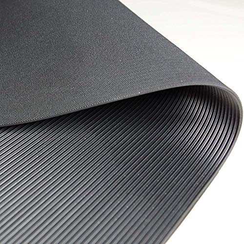 4m² Feinriefenmatte Premium 1,2 x 3,33m, weniger Gummigeruch, Stärke: 3mm, Schwarz 4m² Feinriefenmatte Premium 1,2 x 3,33m, weniger Gummigeruch, Stärke: 3mm, Schwarz von Nord-Industriegummi