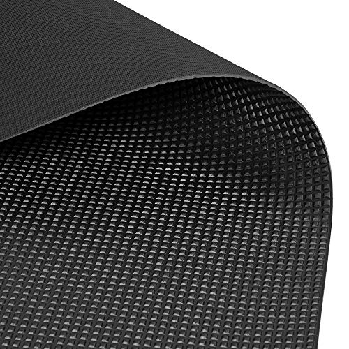 Kofferraum Antirutschmatte Gummimatte 1,2 x 1,2m (Pyramidenmatte), Schwarz, Materialstärke: 3mm von Nord-Industriegummi