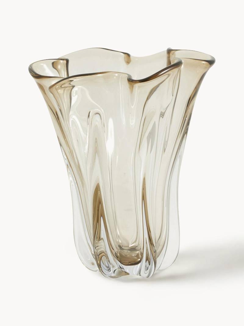 Glas-Vase Komnio, H 27 cm von Nordal