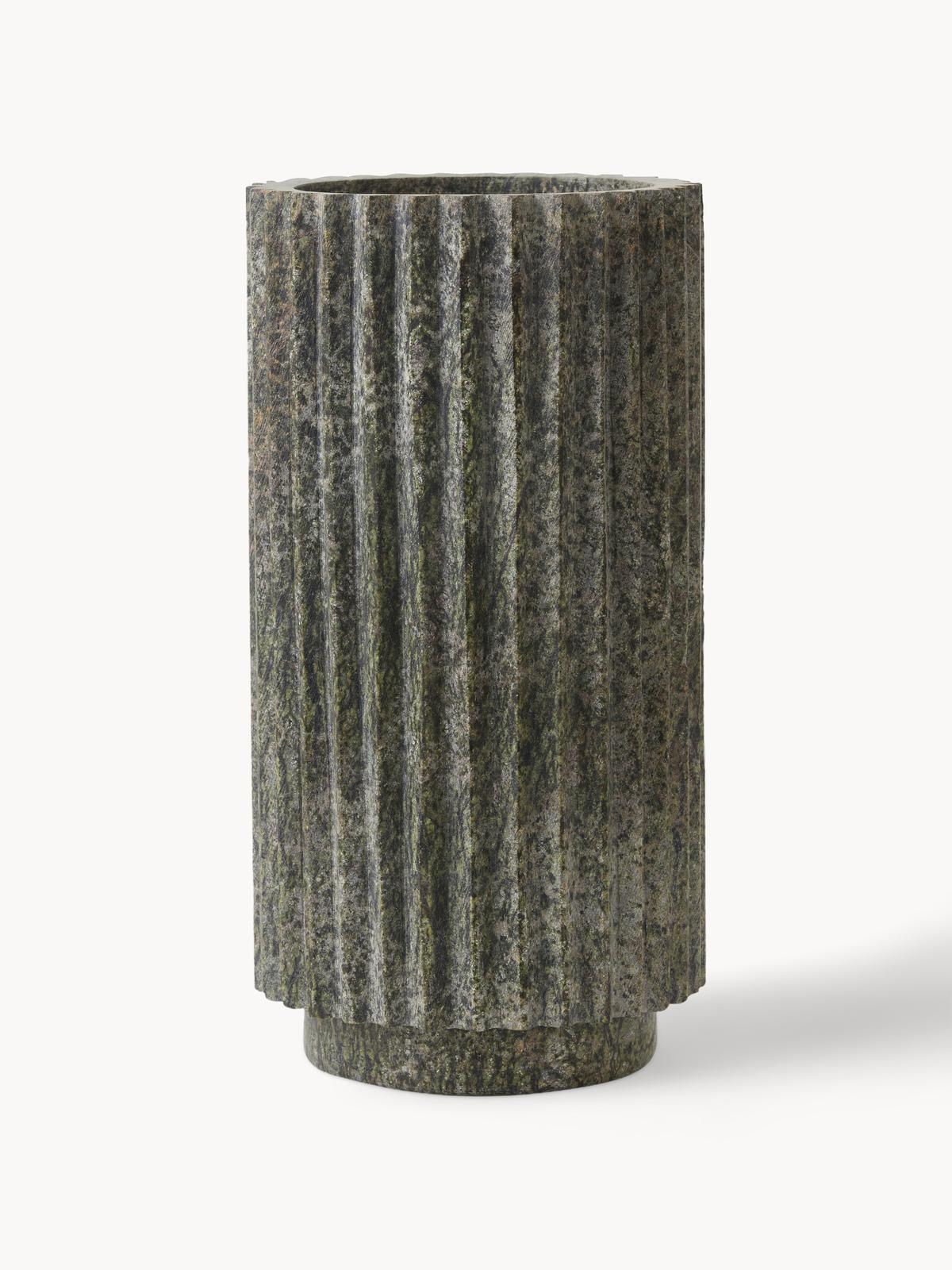 Marmor-Vase Loon, H 24 cm von Nordal