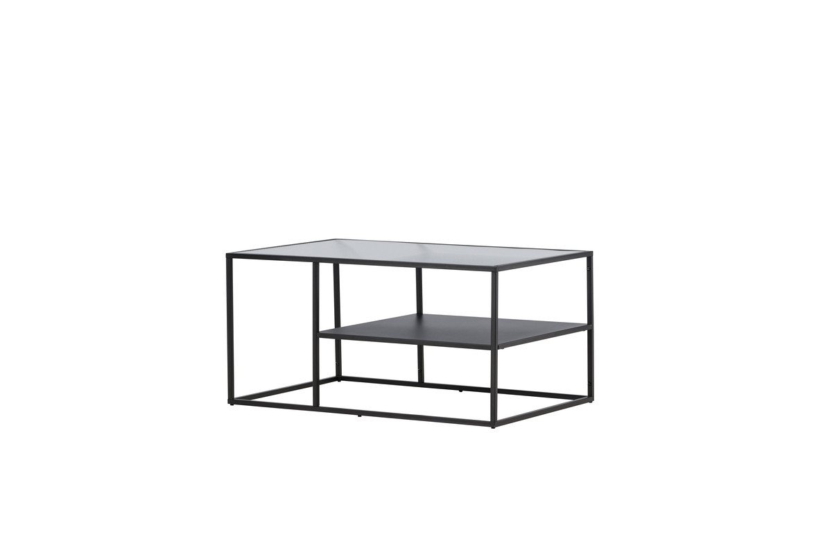 Nordanest Couchtisch CAMPINAS 60x90cm, Glasplatte mit welliger Struktur und zusätzlicher Ablage Nordanest Couchtisch CAMPINAS 60x90cm, Glasplatte mit welliger Struktur und zusätzlicher Ablage von Nordanest