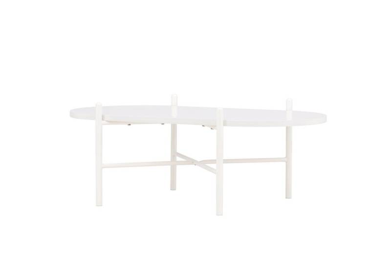 Nordanest Couchtisch PUEBLO 120x60cm, Ovales Design, nordisch inspiriert, pulverbeschichtete Beine von Nordanest