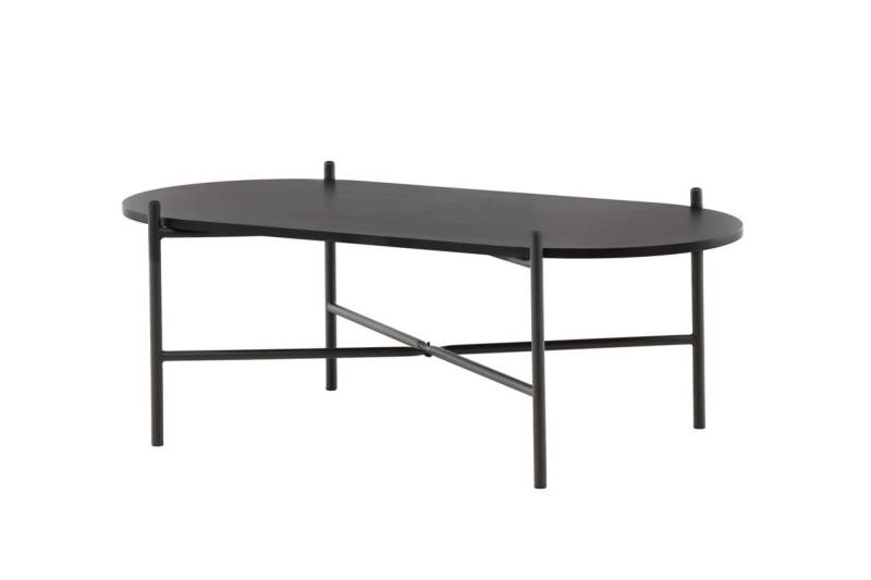 Nordanest Couchtisch PUEBLO 120x60cm, Ovales Design, nordisch inspiriert, pulverbeschichtete Beine von Nordanest