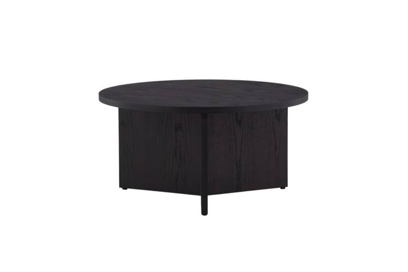 Nordanest Couchtisch SALTÖ (Erhältlich in zwei Größenvarianten), Ø 65 cm & Ø 85 cm, Zentrales Standbein für eleganten Look von Nordanest