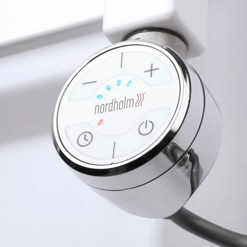 Nordholm Heizpatrone Calypso Anschlusskabel 300 W steckerfertig Chrom von Nordholm
