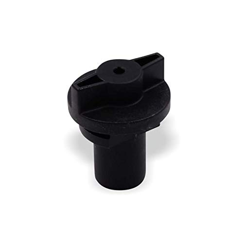 XHOK Deko Pendeladapter für Ø1,8mm Stahldraht mit Endbefestigung oder Dekohaken wie XTAK 14, S-Track oder Nordic Global-trac, in verschiedenen Farben (Schwarz) von Nordic Aluminium