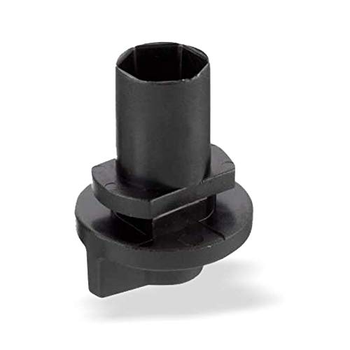 XHOK Deko Pendeladapter für Ø1,8mm Stahldraht mit Endbefestigung oder Dekohaken wie XTAK 14, S-Track oder Nordic Global-trac, in verschiedenen Farben (Schwarz) von Nordic Aluminium