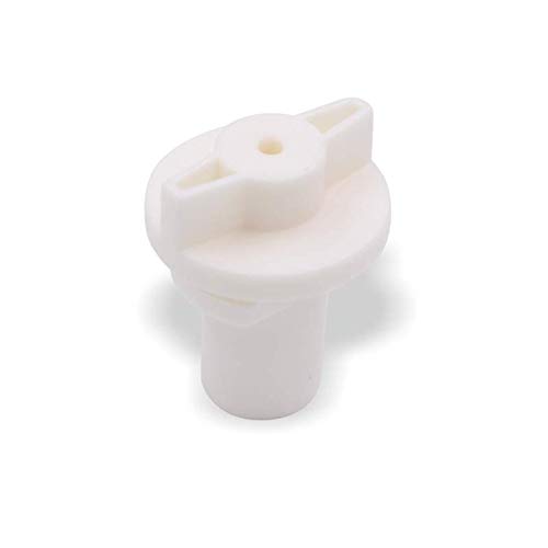 XHOK Deko Pendeladapter für Ø1,8mm Stahldraht mit Endbefestigung oder Dekohaken wie XTAK 14, S-Track oder Nordic Global-trac, in verschiedenen Farben (Weiß) von Nordic Aluminium