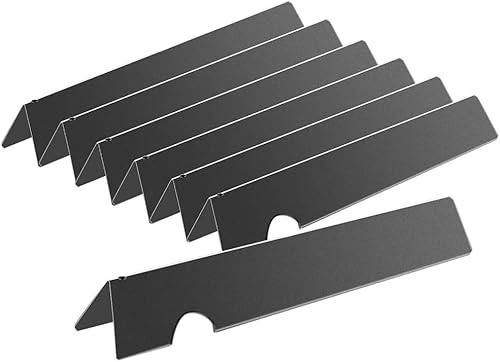 66033 66797 Flavorizer Bars 43,18 cm Ersatz Weber GS4 Genesis II 400 Serie, E-410 E-435 S-410 S-435 SE-410 Grillteile, Genesis GS4 II LX E/S-440 Teile, porzellanemaillierte Flavor Bars, 7 Stück von Nordic Bbq Store