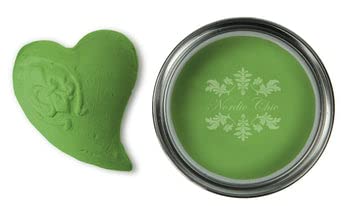 Nordic Chic Chalk Paint | Colour Emerald Queen | 150ml | for Furniture, Wood, Metal and more | zero VOC | Ecolabel | EN 71-3 Cert. (can be used on Childrens Furniture) von Nordic Chic