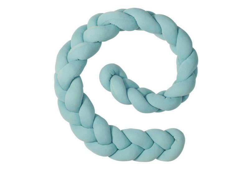 Nordic Coast Company Nestchenschlange XXL Bettschlange geflochten, Baby-Bettumrandung - Fallschutz, (Vielseitig für Babybetten, Kinder- u. Jugendbetten), höher, als andere Modelle und mitwachsend für jedes Alter von Nordic Coast Company