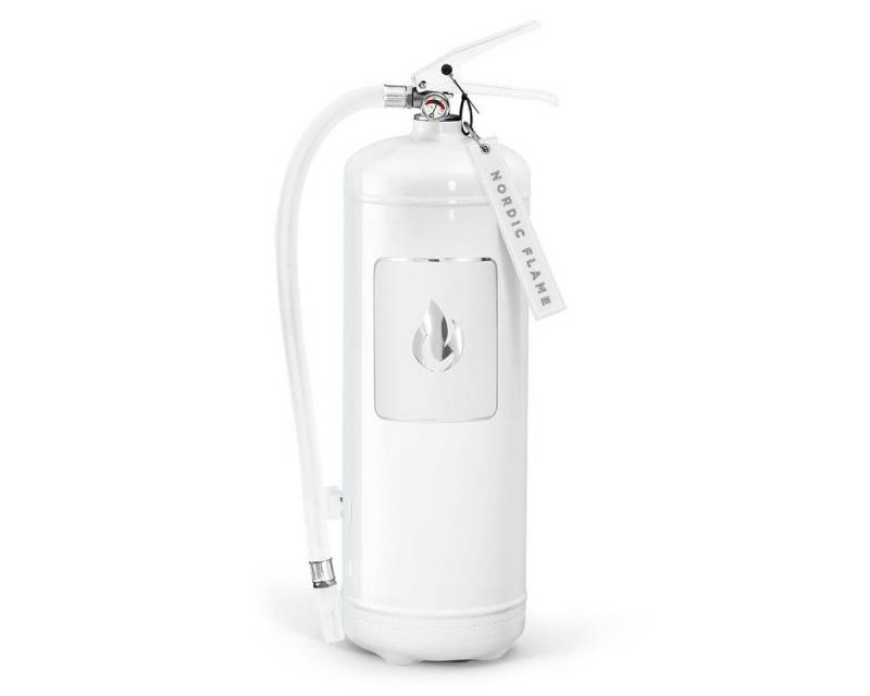 Nordic Flame Dekoobjekt Nordic Flame Feuerlöscher CLASSIC SERIE weiß 6kg von Nordic Flame