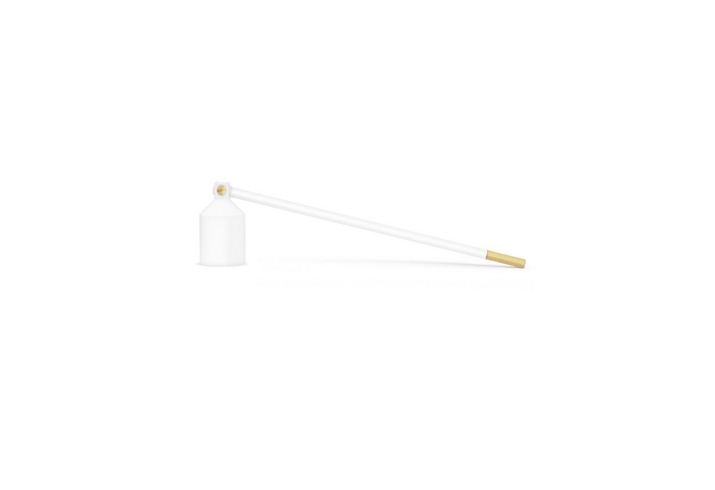 Nordic Flame Kerzenständer Kerzenlöscher WHITE weiß gold 20cm Nordic Flame Kerzenständer Kerzenlöscher WHITE weiß gold 20cm von Nordic Flame