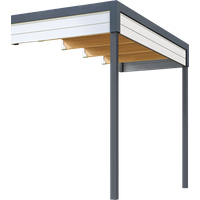 Nordic Holz Gartenhaus-Anbaudach "FELIX FYNN 3 ANBAU" Flachdach Nordic Holz Gartenhaus-Anbaudach "FELIX FYNN 3 ANBAU" Flachdach von Nordic Holz