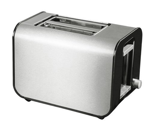 Nordic Home Culture Toaster, Stainless Steel, Silver/Black, 19 x 21 x 31 cm von Nordic Home Culture
